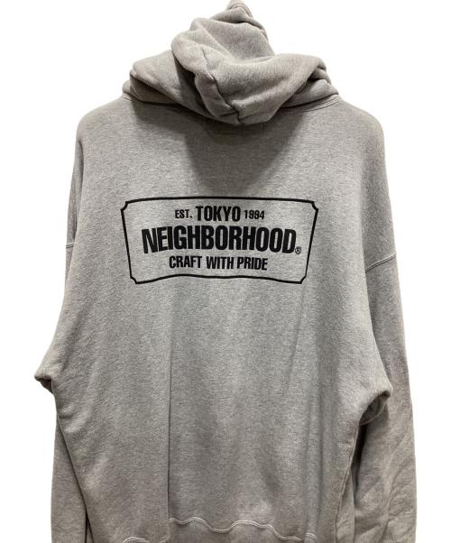 NEIGHBORHOOD（ネイバーフッド）NEIGHBORHOOD (ネイバーフッド) バックロゴパーカー グレー サイズ:ＸＬの古着・服飾アイテム