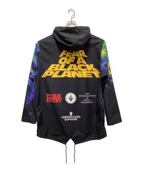 SUPREME（シュプリーム）SUPREME (シュプリーム) UNDERCOVER (アンダーカバー) Public Enemy Taped Seam Parka ブルー サイズ:Lの古着・服飾アイテム