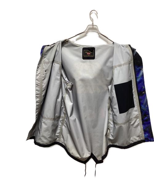 SUPREME（シュプリーム）SUPREME (シュプリーム) UNDERCOVER (アンダーカバー) Public Enemy Taped Seam Parka ブルー サイズ:Lの古着・服飾アイテム