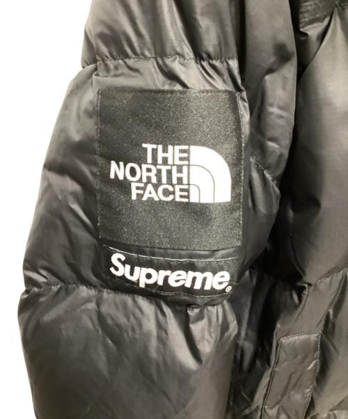 THE NORTH FACE（ザ ノース フェイス）THE NORTH FACE (ザ ノース フェイス) Supreme (シュプリーム) ヌプシダウンジャケット ブラック サイズ:XXLの古着・服飾アイテム