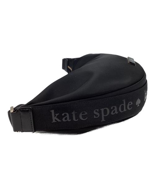 Kate Spade（ケイトスペード）Kate Spade (ケイトスペード) カーター ナイロン ミディアム スリング バッグ ブラックの古着・服飾アイテム