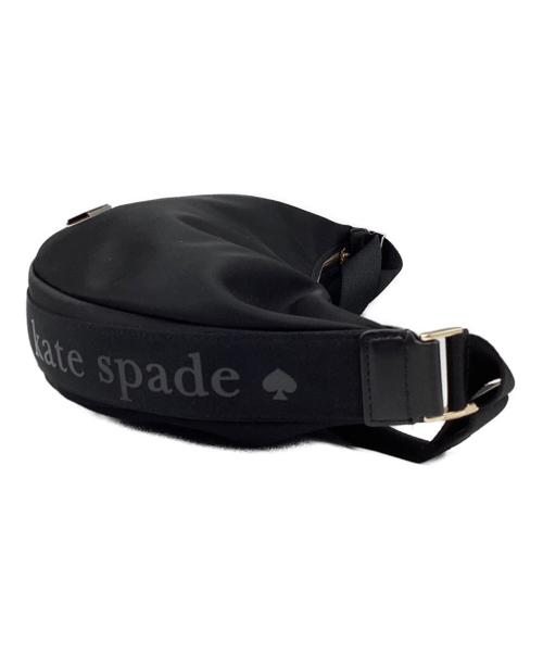 Kate Spade（ケイトスペード）Kate Spade (ケイトスペード) カーター ナイロン ミディアム スリング バッグ ブラックの古着・服飾アイテム