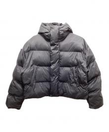DANKE SCHON（ダンケ シェーン）の古着「高密度Nylon Hooded Blouson 中綿ブルゾン」｜ブラック