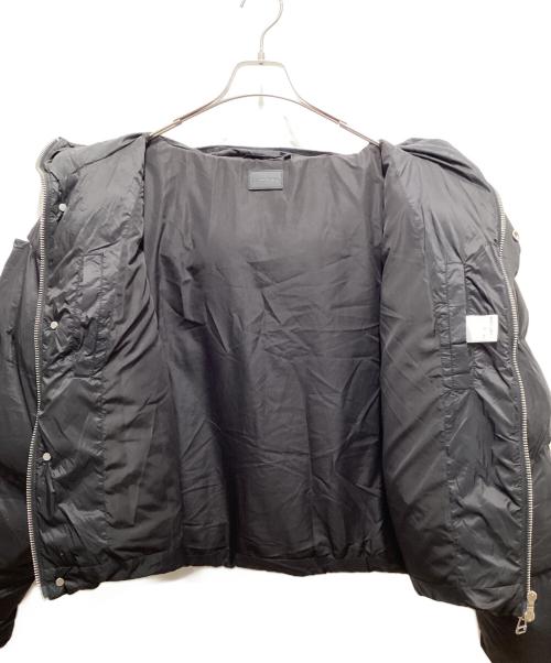 DANKE SCHON（ダンケ シェーン）Danke schon (ダンケ シェーン) 高密度Nylon Hooded Blouson 中綿ブルゾン ブラック サイズ:Ｍの古着・服飾アイテム