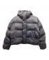 Danke schon（ダンケ シェーン）の古着「高密度Nylon Hooded Blouson 中綿ブルゾン」｜ブラック