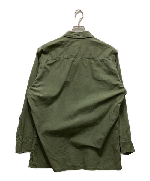 US ARMY（ユーエスアーミー）US ARMY (ユーエスアーミー) ジャングルファティーグジャケット グリーン サイズ:Lの古着・服飾アイテム