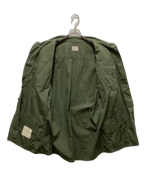 US ARMY（ユーエスアーミー）US ARMY (ユーエスアーミー) ジャングルファティーグジャケット グリーン サイズ:Lの古着・服飾アイテム
