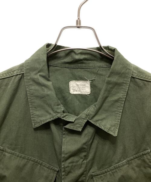 US ARMY（ユーエスアーミー）US ARMY (ユーエスアーミー) ジャングルファティーグジャケット グリーン サイズ:Lの古着・服飾アイテム
