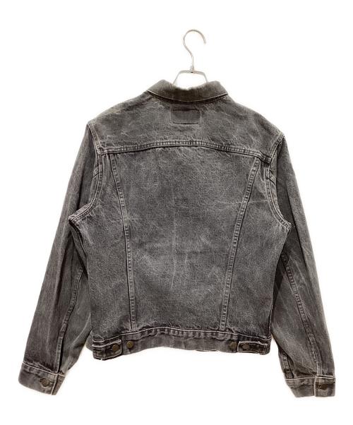 LEVI'S（リーバイス）LEVI'S (リーバイス) 先染めブラックデニムジャケット ブラック サイズ:42の古着・服飾アイテム