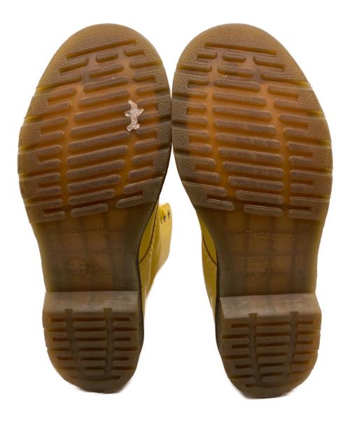 Dr.Martens（ドクターマーチン）Dr.Martens (ドクターマーチン) パスカル 8ホールレースアップブーツ イエロー サイズ:UK6の古着・服飾アイテム