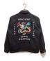 HOUSTON (ヒューストン) MELTON TOUR JACKET『DRAGON』 ブラック サイズ:M：12000円