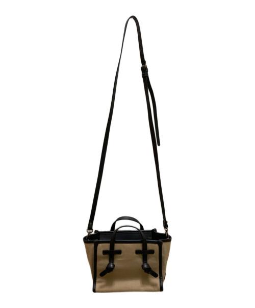 GIANNI CHIARINI（ジャンニ キアリーニ）GIANNI CHIARINI (ジャンニ キアリーニ) ミス マルチェッラ 2WAYショルダーバッグ ベージュの古着・服飾アイテム