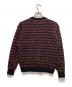 Supreme (シュプリーム) Flowers Metallic Sweater レッド×ブラック サイズ:M：25000円