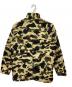 A BATHING APE (アベイシングエイプ) 1st CAMOジャケット ベージュ×ブラック サイズ:L：18000円