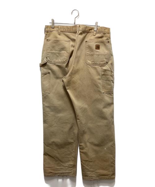 CarHartt（カーハート）CarHartt (カーハート) ダブルニーペインターパンツ ベージュ サイズ:W38の古着・服飾アイテム