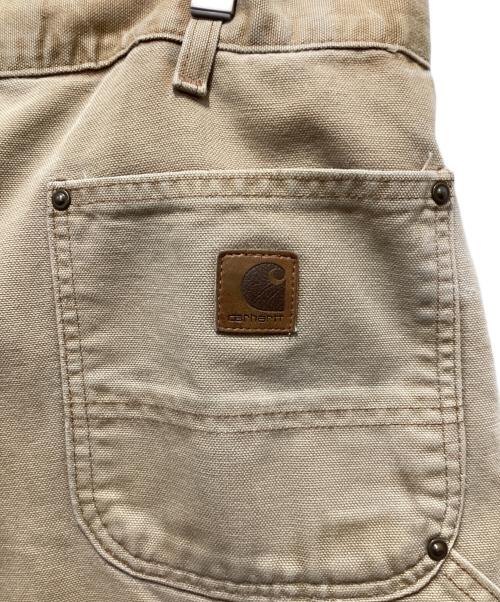 CarHartt（カーハート）CarHartt (カーハート) ダブルニーペインターパンツ ベージュ サイズ:W38の古着・服飾アイテム