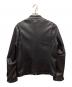 MICHAEL KORS (マイケルコース) シングルレザージャケット ブラック サイズ:M：15000円