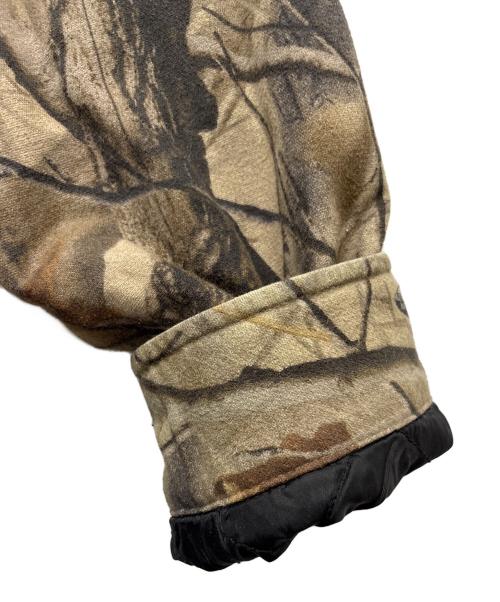 SUPREME（シュプリーム）Supreme (シュプリーム) Quilted Lined Hooded Flannel Shirt ブラウン サイズ:Lの古着・服飾アイテム