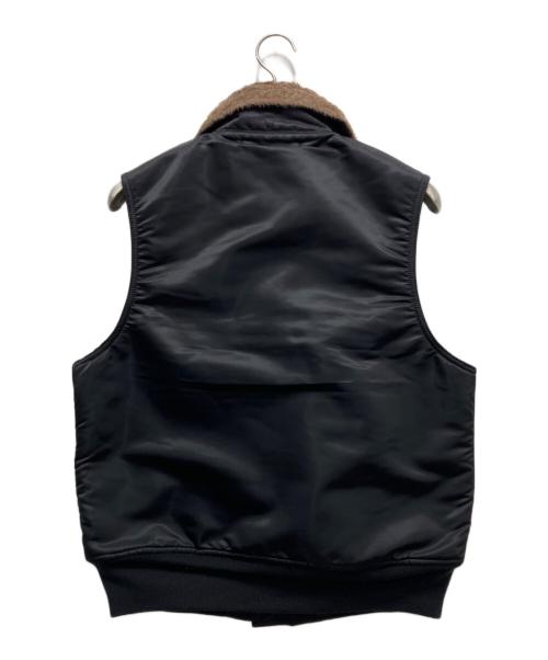 IRON HEART（アイアンハート）IRON HEART (アイアンハート) B-10タイプフライトベスト ブラック サイズ:Mの古着・服飾アイテム