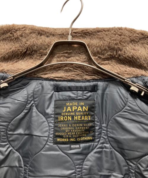 IRON HEART（アイアンハート）IRON HEART (アイアンハート) B-10タイプフライトベスト ブラック サイズ:Mの古着・服飾アイテム