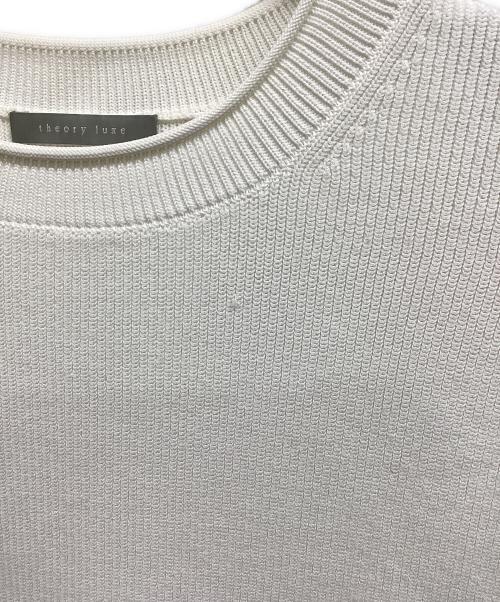 theory luxe（セオリーリュクス）theory luxe (セオリーリュクス) theory luxe モックネックニット ホワイト サイズ:32の古着・服飾アイテム