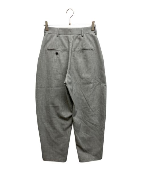 LOEFF（ロエフ）LOEFF (ロエフ) ウールギャバボンタンパンツ グレーの古着・服飾アイテム