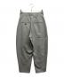 LOEFF (ロエフ) ウールギャバボンタンパンツ グレー：13000円