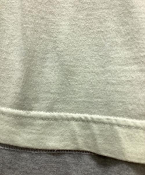 COMME des GARCONS HOMME（コムデギャルソン オム）COMME des GARCONS HOMME (コムデギャルソン オム) バイカラーロゴTシャツ グレー サイズ:FREEの古着・服飾アイテム
