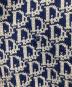 中古・古着 Christian Dior (クリスチャン ディオール) トロッター柄ニットベスト ブルー サイズ:Ｍ：23000円