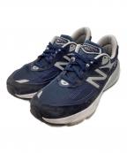 NEW BALANCEニューバランス）の古着「M990NV6」｜ネイビー