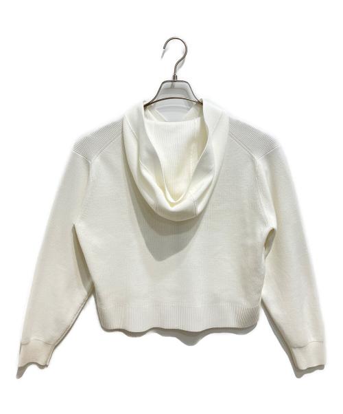 theory luxe（セオリーリュクス）theory luxe (セオリーリュクス) Fulton Keely Cardigan ホワイト サイズ:38の古着・服飾アイテム