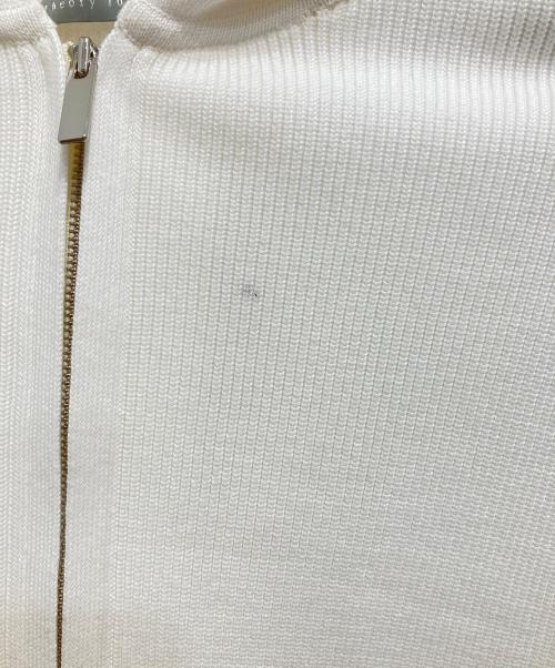 theory luxe（セオリーリュクス）theory luxe (セオリーリュクス) Fulton Keely Cardigan ホワイト サイズ:38の古着・服飾アイテム