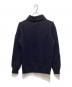 STONE ISLAND (ストーンアイランド) ショールカラーニット ネイビー サイズ:L：20000円