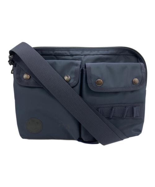 POTR（ピー・オー・ティー・アール）POTR (ピー・オー・ティー・アール) DAIWA (ダイワ) SHOULDER BAG　コラボショルダーバッグ ネイビーの古着・服飾アイテム
