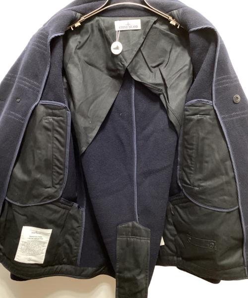 STONE ISLAND（ストーンアイランド）STONE ISLAND (ストーンアイランド) RIGHE REFLECTIVE P COAT ネイビー サイズ:XLの古着・服飾アイテム