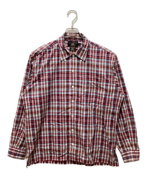 RRL（ダブルアールエル）RRL (ダブルアールエル) ボタンダウンシャツ ピンク サイズ:Ｍの古着・服飾アイテム