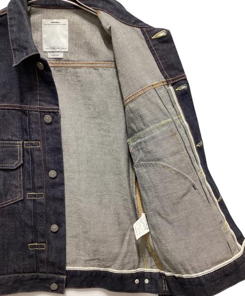 VISVIM（ビズビム）VISVIM (ビズビム) 2nd type デニムジャケット インディゴ サイズ:1の古着・服飾アイテム