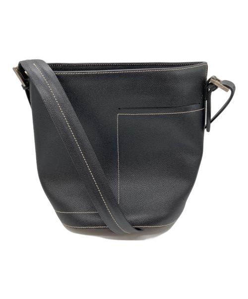 BALLY（バリー）BALLY (バリー) バケツ型ショルダーバッグ ブラックの古着・服飾アイテム