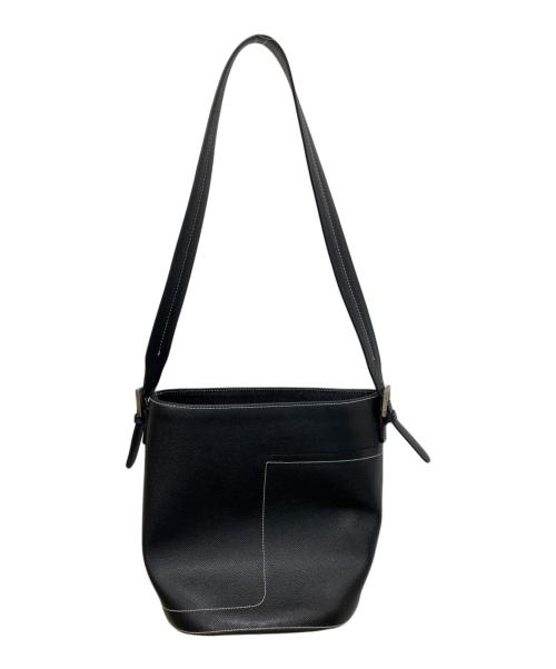 BALLY（バリー）BALLY (バリー) バケツ型ショルダーバッグ ブラックの古着・服飾アイテム