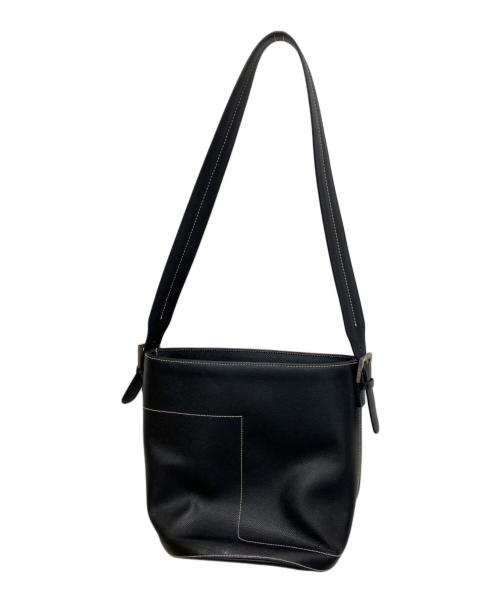 BALLY（バリー）BALLY (バリー) バケツ型ショルダーバッグ ブラックの古着・服飾アイテム