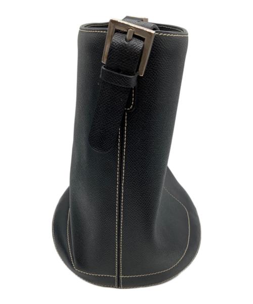 BALLY（バリー）BALLY (バリー) バケツ型ショルダーバッグ ブラックの古着・服飾アイテム