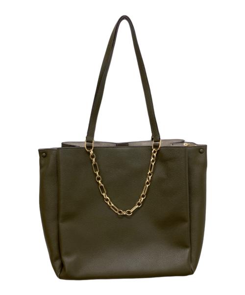 Kate Spade（ケイトスペード）Kate Spade (ケイトスペード) カーライル ラージ トート グリーンの古着・服飾アイテム