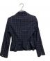 Vivienne Westwood RED LABEL (ヴィヴィアンウエストウッドレッドレーベル) チェックテーラードジャケット ネイビー サイズ:3：25000円