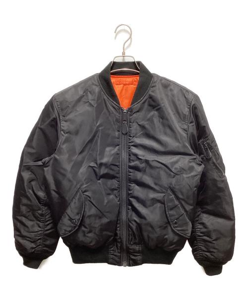 AVIREX（アヴィレックス）AVIREX (アヴィレックス) フライトジャケット ブラック サイズ:Lの古着・服飾アイテム