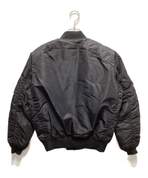 AVIREX（アヴィレックス）AVIREX (アヴィレックス) フライトジャケット ブラック サイズ:Lの古着・服飾アイテム