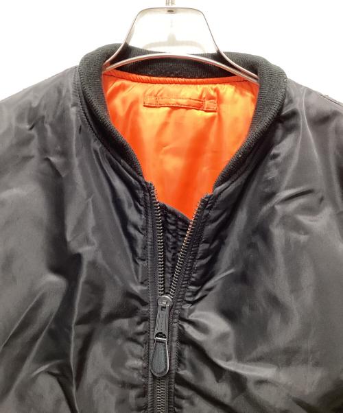 AVIREX（アヴィレックス）AVIREX (アヴィレックス) フライトジャケット ブラック サイズ:Lの古着・服飾アイテム