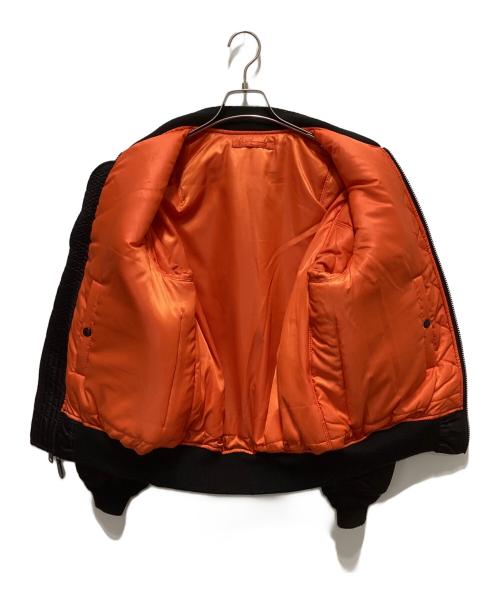 AVIREX（アヴィレックス）AVIREX (アヴィレックス) フライトジャケット ブラック サイズ:Lの古着・服飾アイテム