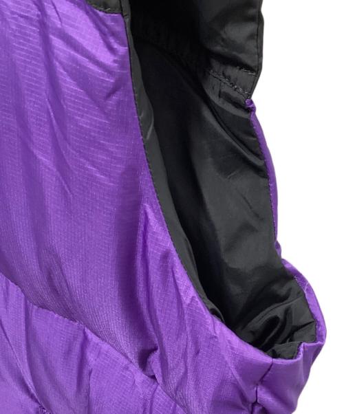 THE NORTH FACE（ザ ノース フェイス）THE NORTH FACE (ザ ノース フェイス) Nuptse Vest パープル×ブラック サイズ:Lの古着・服飾アイテム