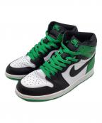 NIKEナイキ）の古着「Air Jordan 1 Retro High OG」｜ホワイト×グリーン