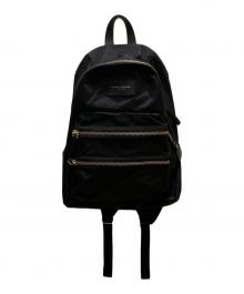 Marc by Marc Jacobs（マークバイマークジェイコブス）の古着「ナイロンバイカーバックパック」｜ブラック